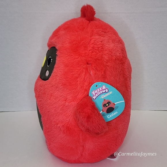 CAZLAN 🐦 Red Cardinal Fuzzamallow Original Squishmallow by Kelly Toy ☆ NWT ☆ - Picture 2 of 8
